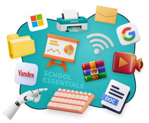 Цифровая база для школьника - КИБЕРшкола программирования для детей, компьютерные курсы для школьников, начинающих и подростков - KIBERone г. Москва